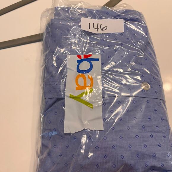 Banana Republic Luxe Poplin Short Sleeve Grant Slim Fit Button Down Shirt Large - Picture 8 of 8